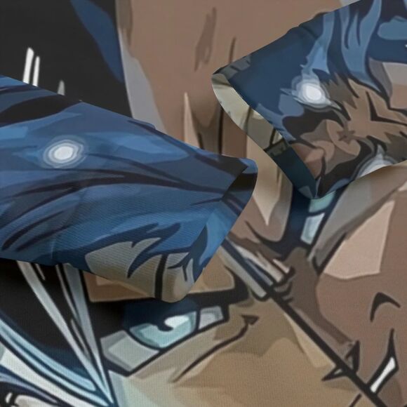 Dragon Ball Z Shirt SSJ Goku x SSJ Vegeta Fusion Men's XL Hoodie - Picture 3 of 4